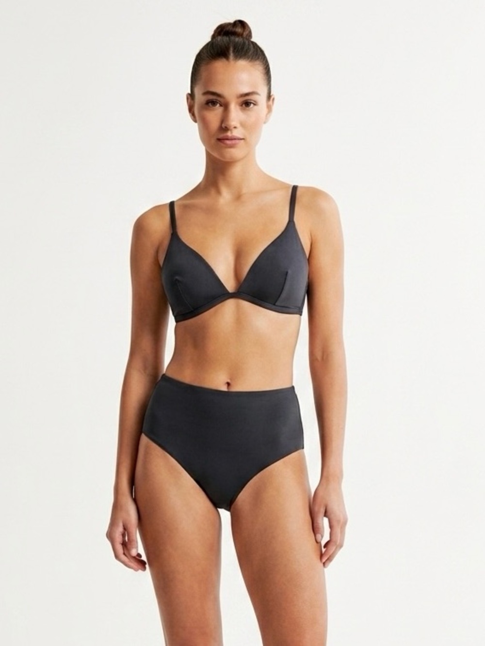 H&M Dark Navy Swim Bikini Top